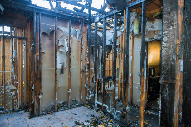 Professional Emergency Fire Cleanup technician working in West Melbourne, FL
